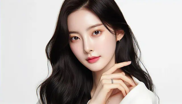 Gentle application of fluid serum — K-beauty inspired approach: layering, light touch, efficacy-first.